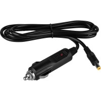 12V DC Car Lighter Charger Power Supply Cable Cord Plug 5.5 x 2.1mm Tip (+) Coax Plug